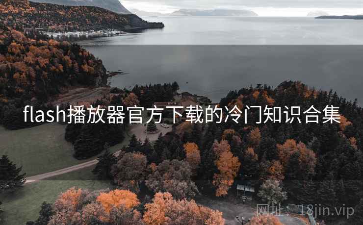 flash播放器官方下载的冷门知识合集 flash播放器官方下载的冷门知识合集